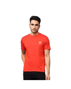 Greys&Blues Pima Round neck T-Shirt-Red
